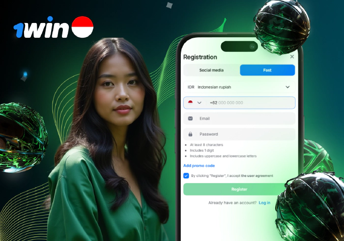 Easy login and registration process on 1win Indonesia for casino and betting
